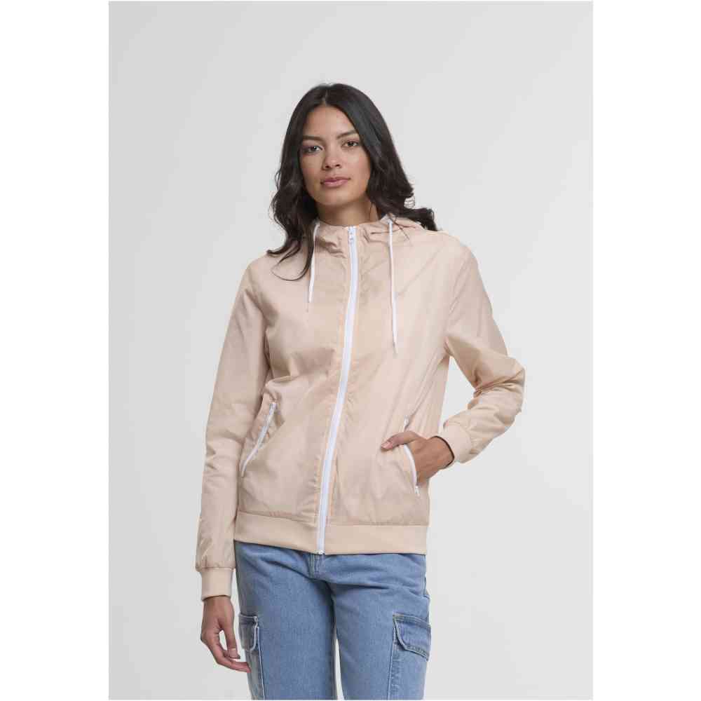 Mister Tee - Fly Away Windrunner jacket - Pink/White